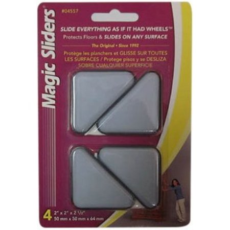 MAGIC SLIDERS L P 4PK 2x2x212 Slider 4557